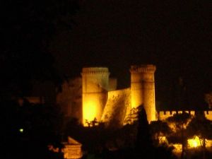 Castello di notte - a.c.