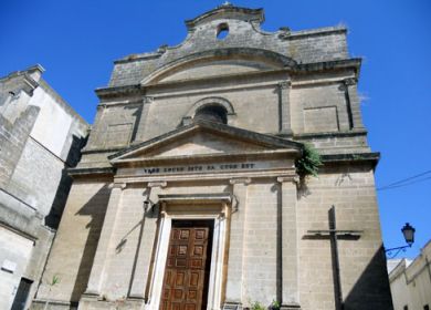 Facciata della chiesa